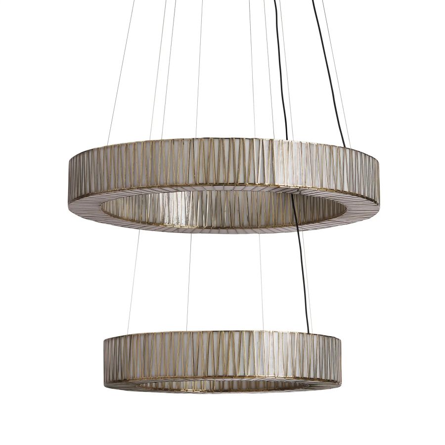 Forrest 2-Tier Round Chandelier-Chandelier-Briglighting