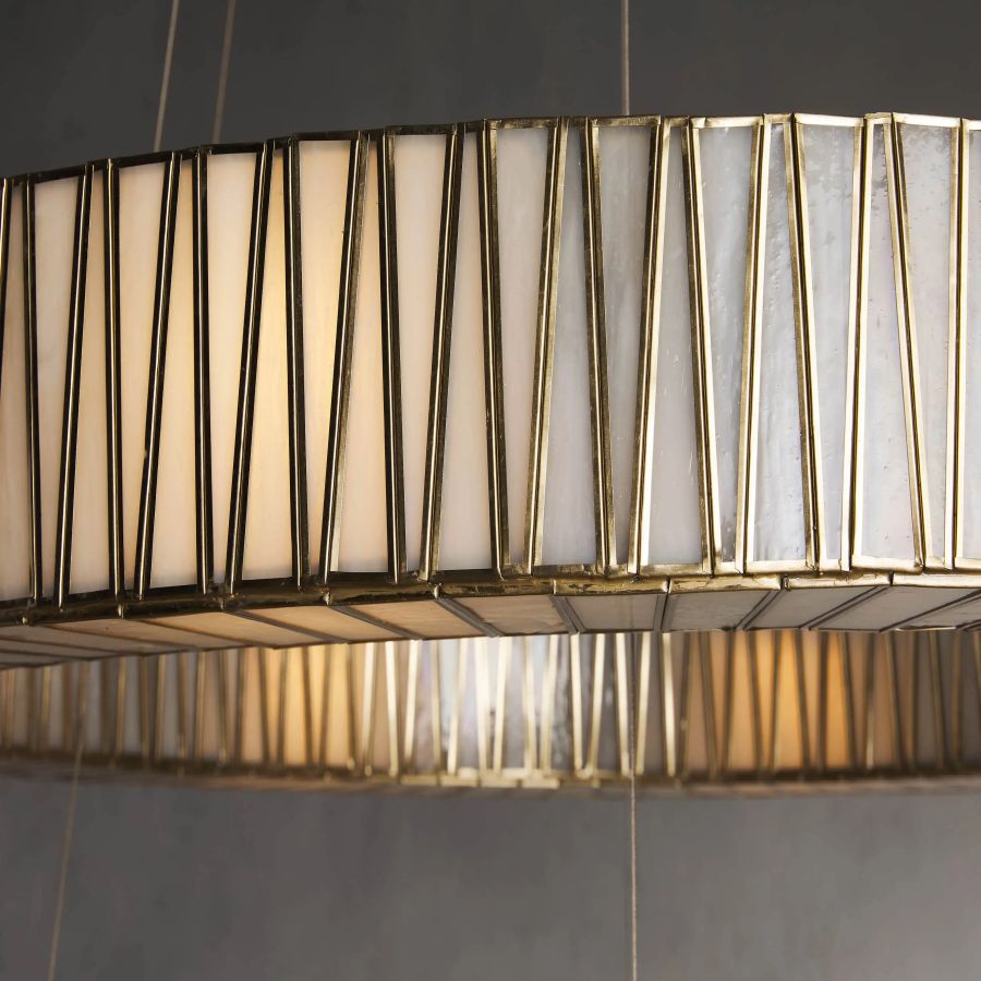 Forrest 2-Tier Round Chandelier-Chandelier-Briglighting