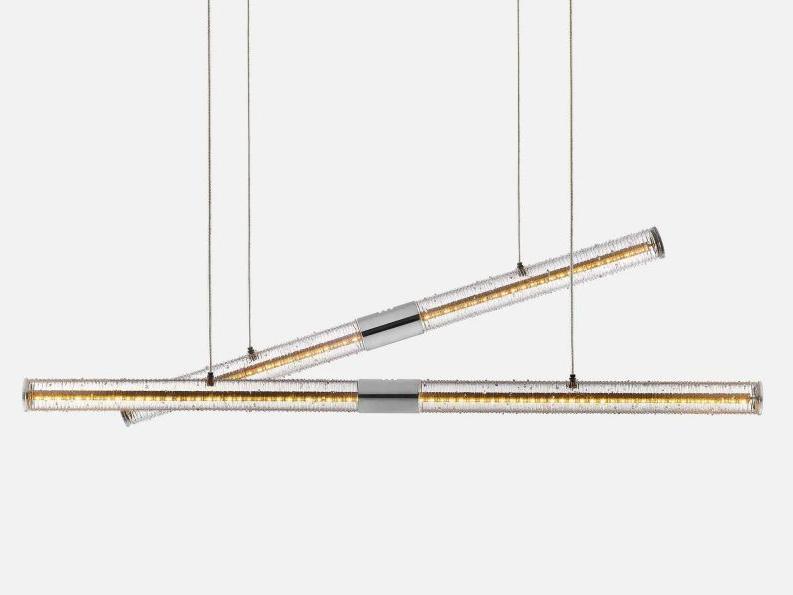 Faith Linear Chandelier-Chandelier-Briglighting