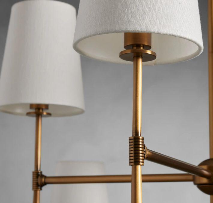 Gwyneth 2-Tier Round Chandelier-Chandelier-Briglighting