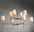 Gwyneth 2-Tier Round Chandelier-Chandelier-Briglighting
