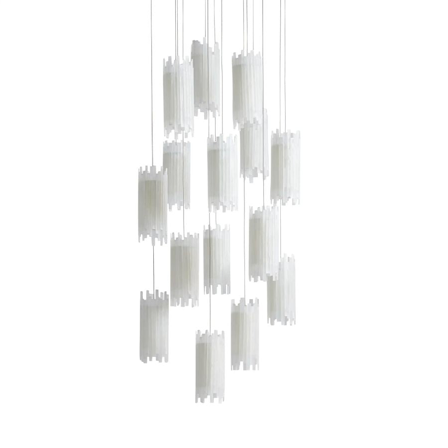 Gideon Round Chandelier-Chandelier-Briglighting