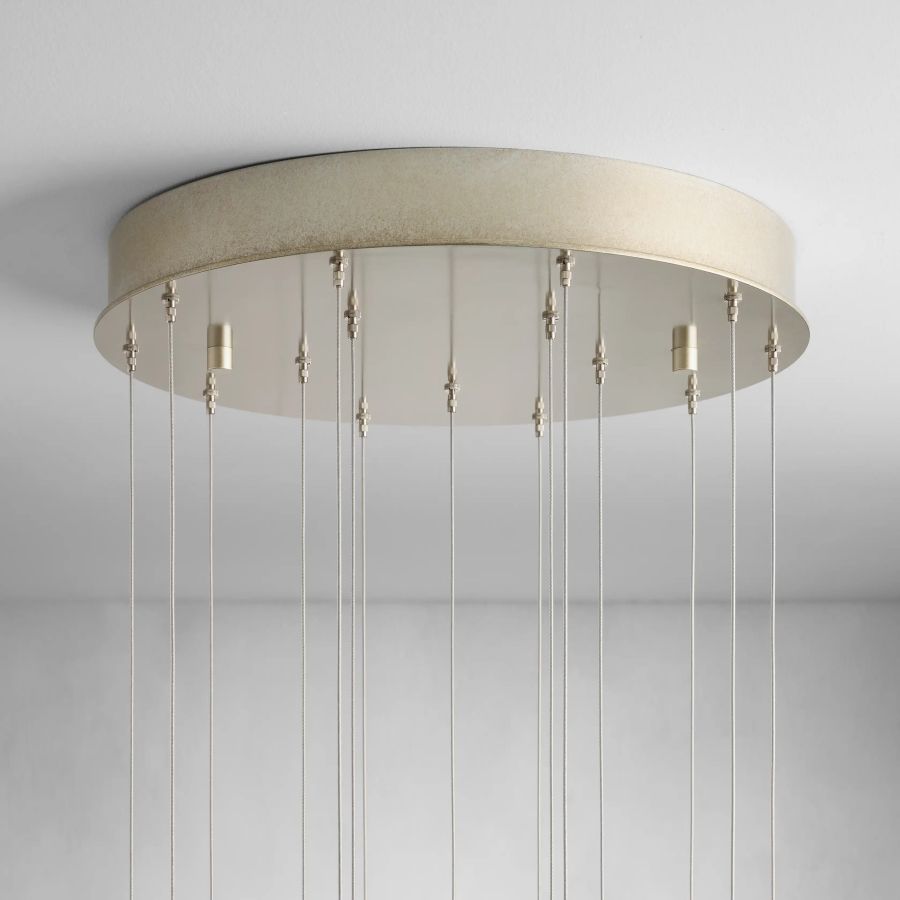 Gideon Round Chandelier-Chandelier-Briglighting