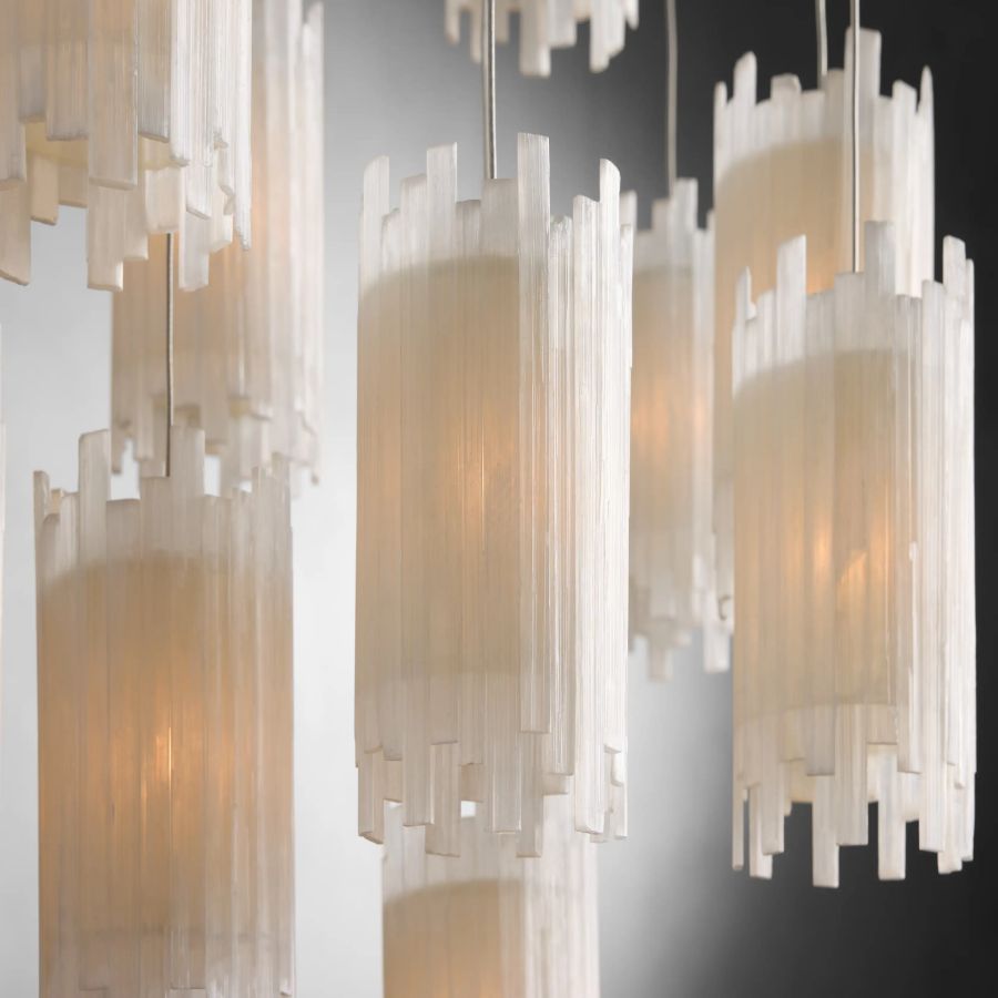 Gideon Rectangular Chandelier-Chandelier-Briglighting