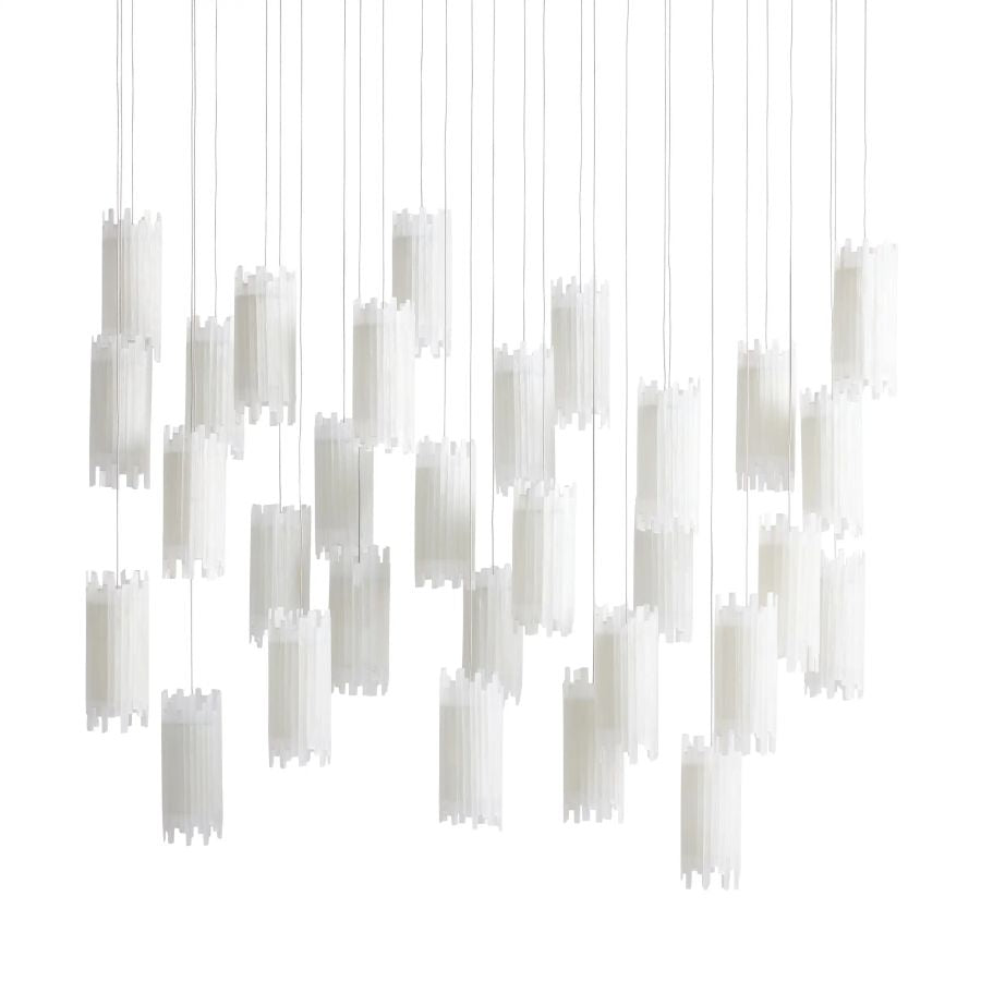 Gideon Rectangular Chandelier-Chandelier-Briglighting