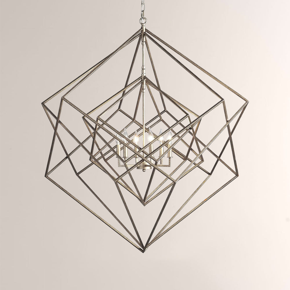 Geode Chandelier 44.25"-Chandelier-Briglighting