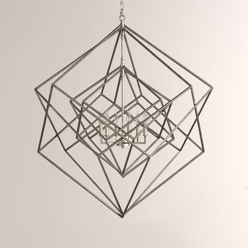 Geode Chandelier 44.25"-Chandelier-Briglighting