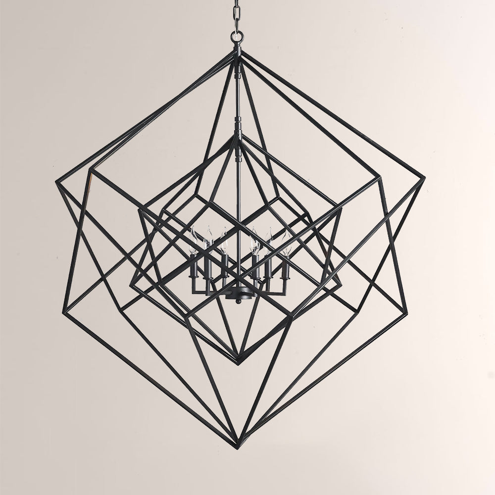 Geode Chandelier 44.25"-Chandelier-Briglighting