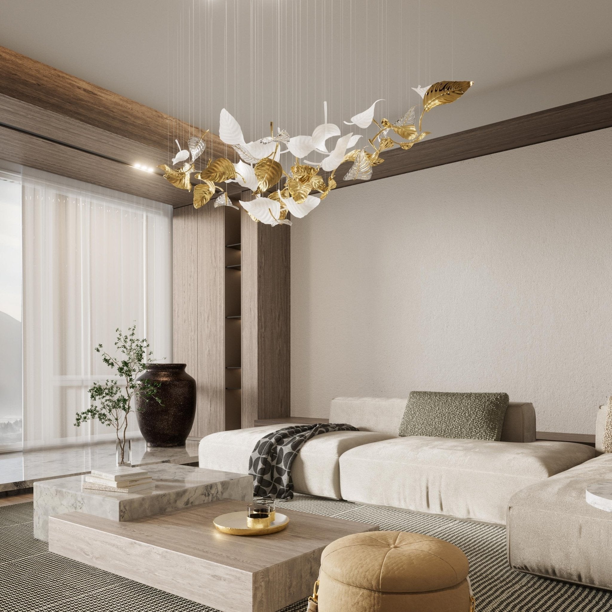 Nature Branch LED Chandelier-Chandelier-Briglighting