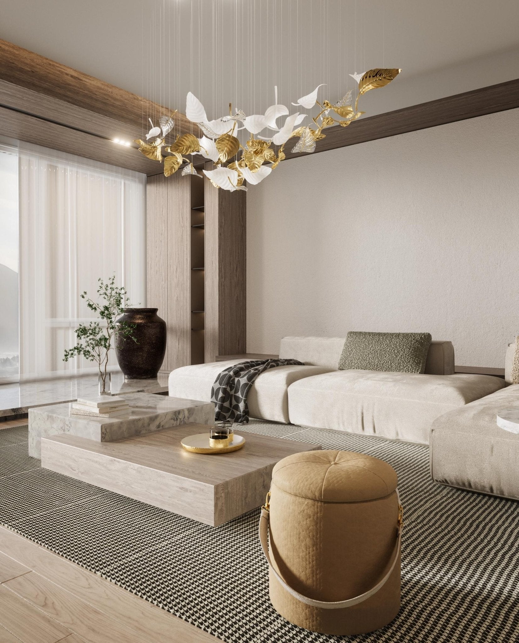 Nature Branch LED Chandelier-Chandelier-Briglighting
