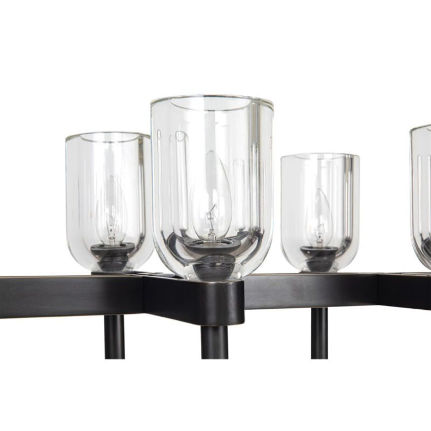 Harmonie Linear Chandelier 52"-Chandelier-Briglighting