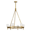 Harmonie Round Chandelier 32"-Chandelier-Briglighting