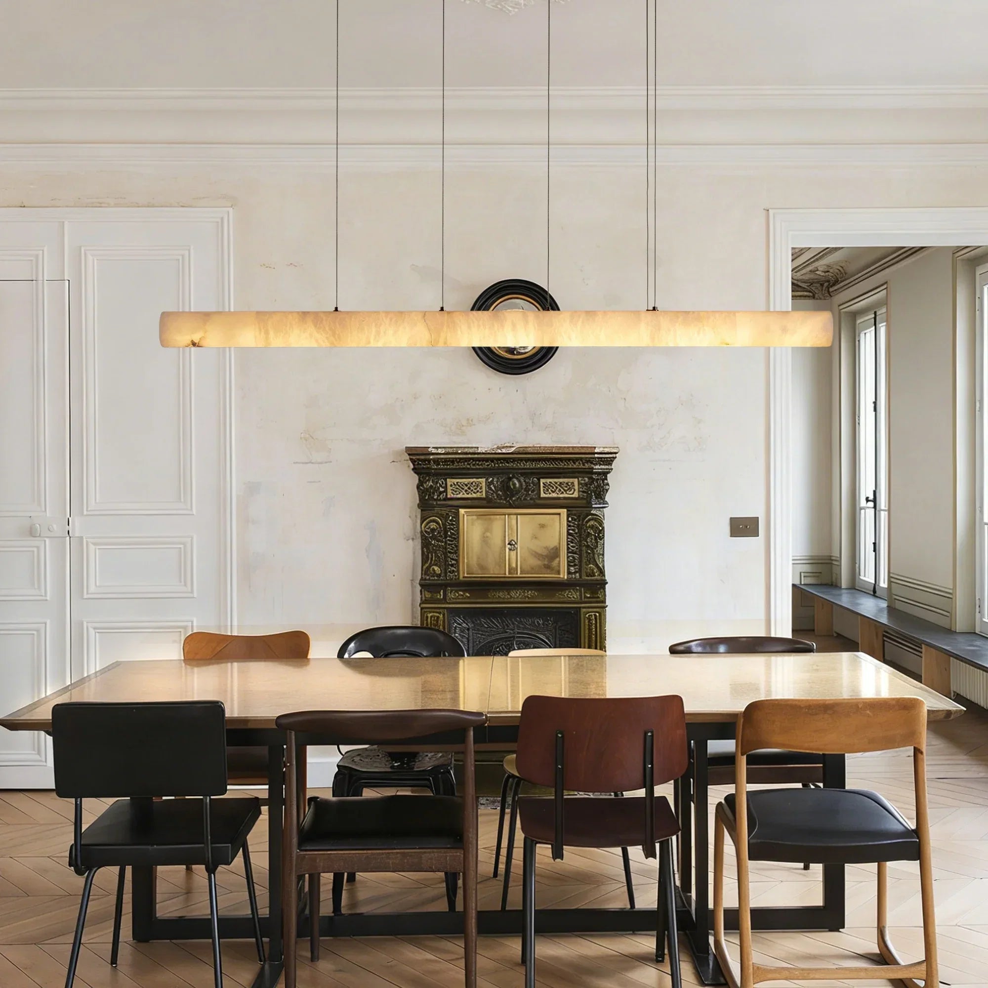 Halima Linear Chandelier-Briglighting