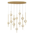Issac Oval Chandelier-chandeliers for dining room,chandeliers for stairways,chandeliers for foyer,chandeliers for bedrooms,chandeliers for kitchen,chandeliers for living room-Briglighting