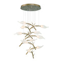 Matera Integrated LED Grand Chandelier 10-Light-Briglighting