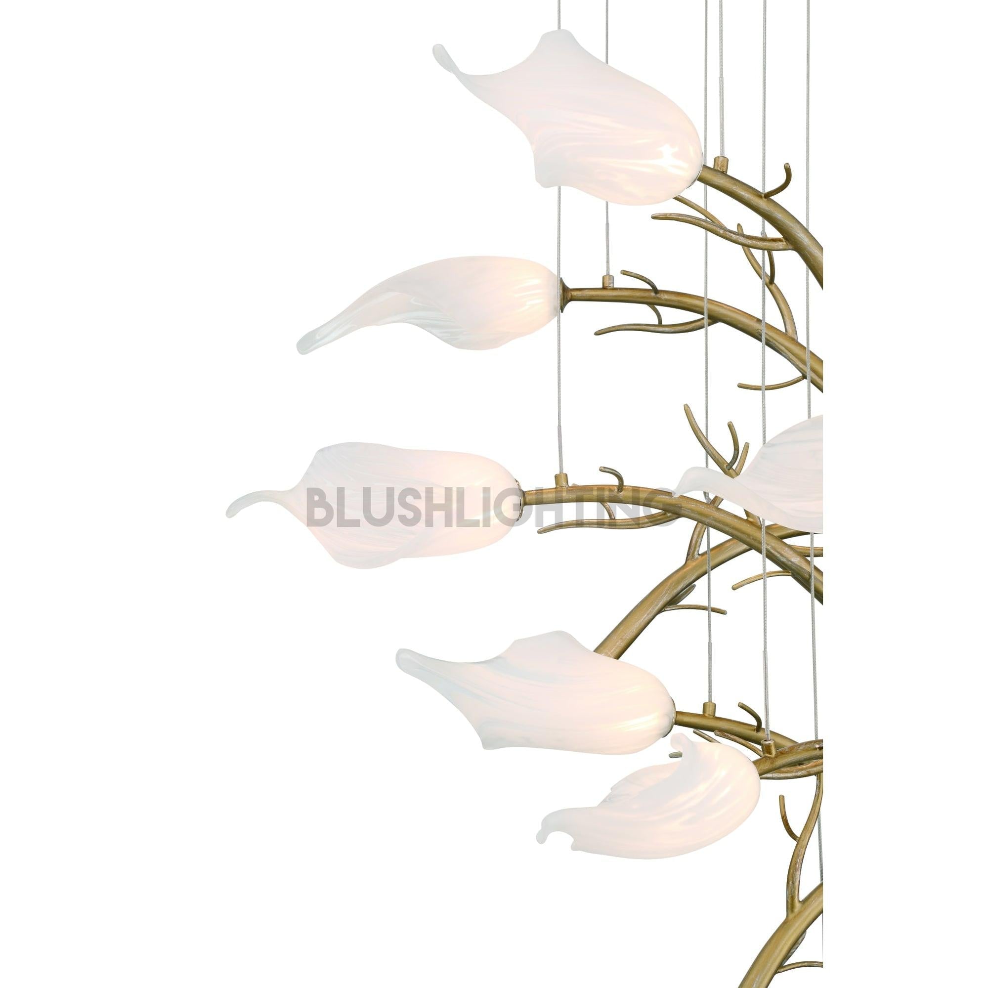 Matera Integrated LED Grand Chandelier 10-Light-Briglighting
