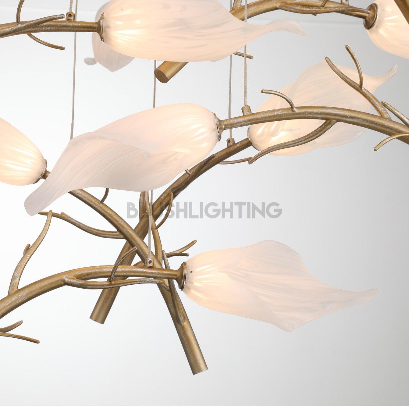 Matera Integrated LED Grand Chandelier 15-Light-Briglighting
