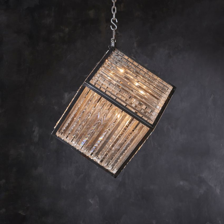 Lito Rectangles Chandelier-Chandelier-Briglighting