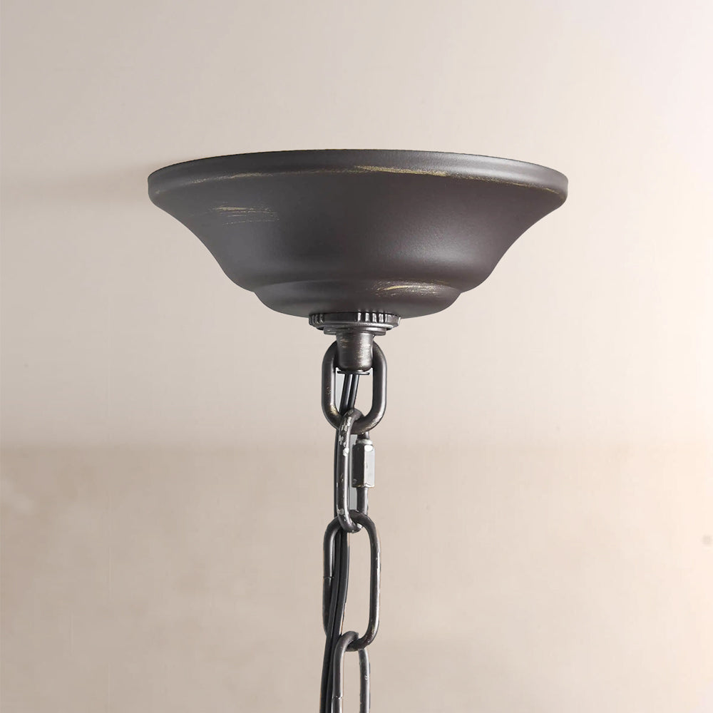 La Cage Round Chandelier-Chandelier-Briglighting