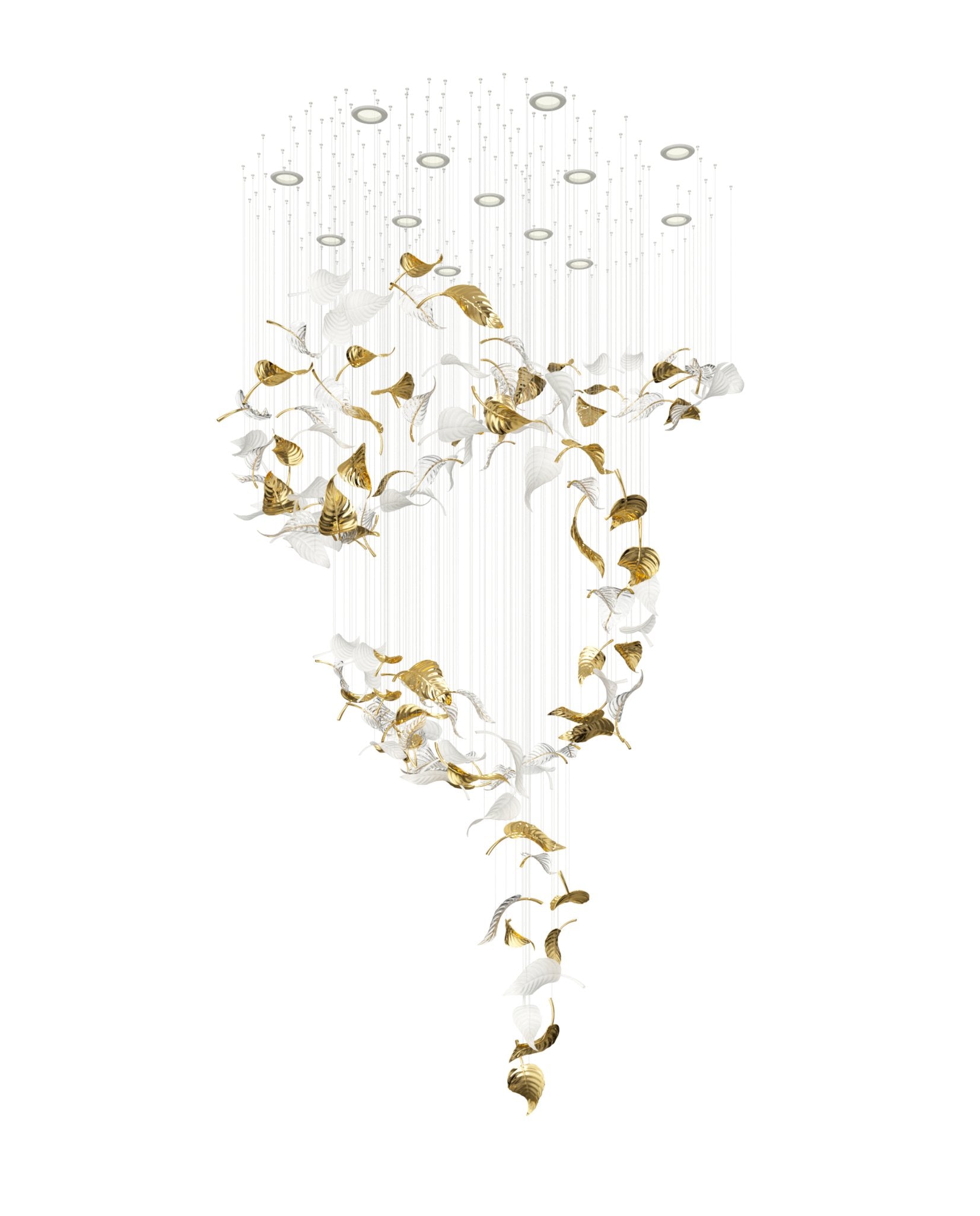 Nature Branch LED Chandelier-Chandelier-Briglighting