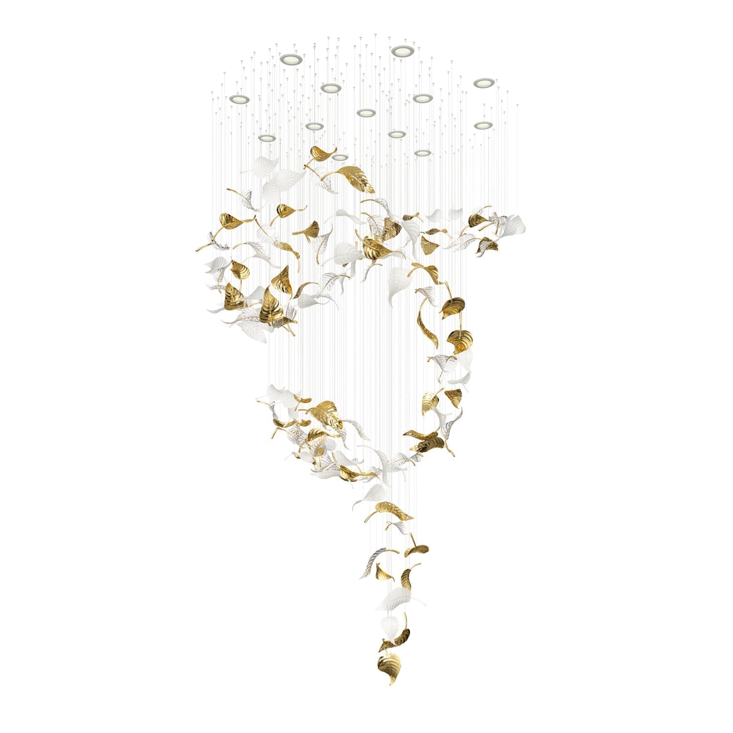 Nature Branch LED Chandelier-Chandelier-Briglighting