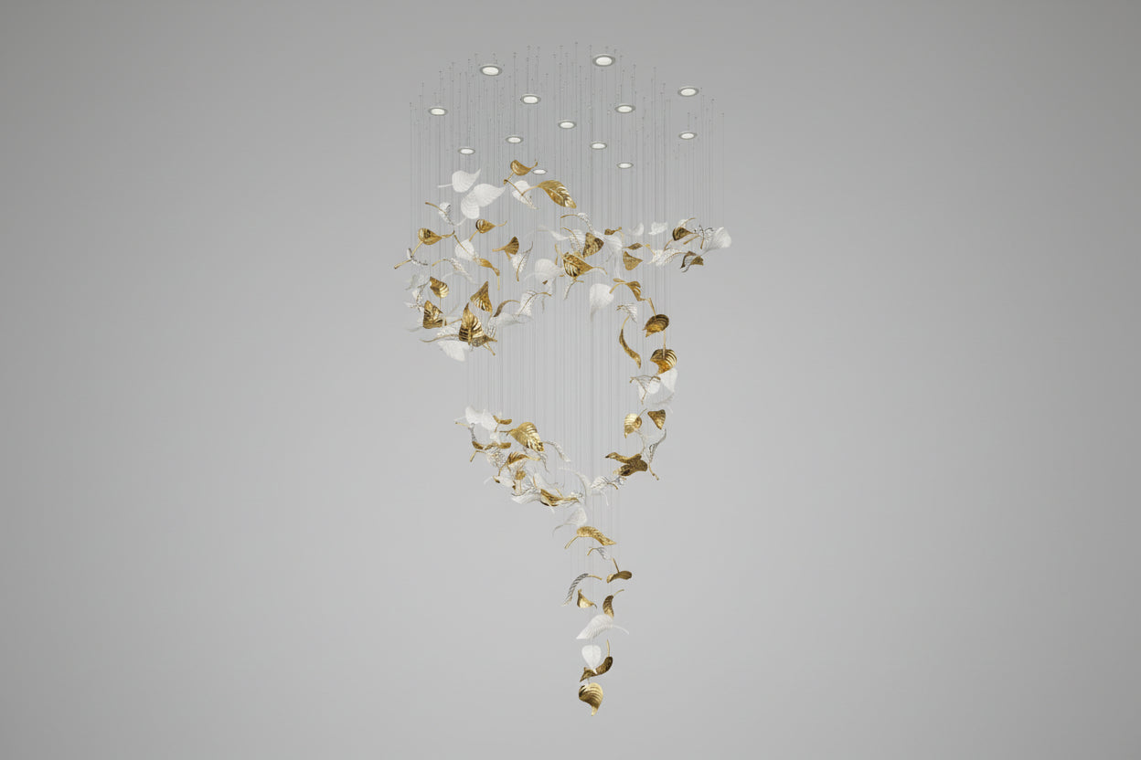 Nature Branch LED Chandelier-Chandelier-Briglighting