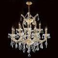 26'' Wide Gold Chandelier 13 Lights Maria Theresa Crystal Chandelier for Bedroom MT01L13G-吊灯-Briglighting