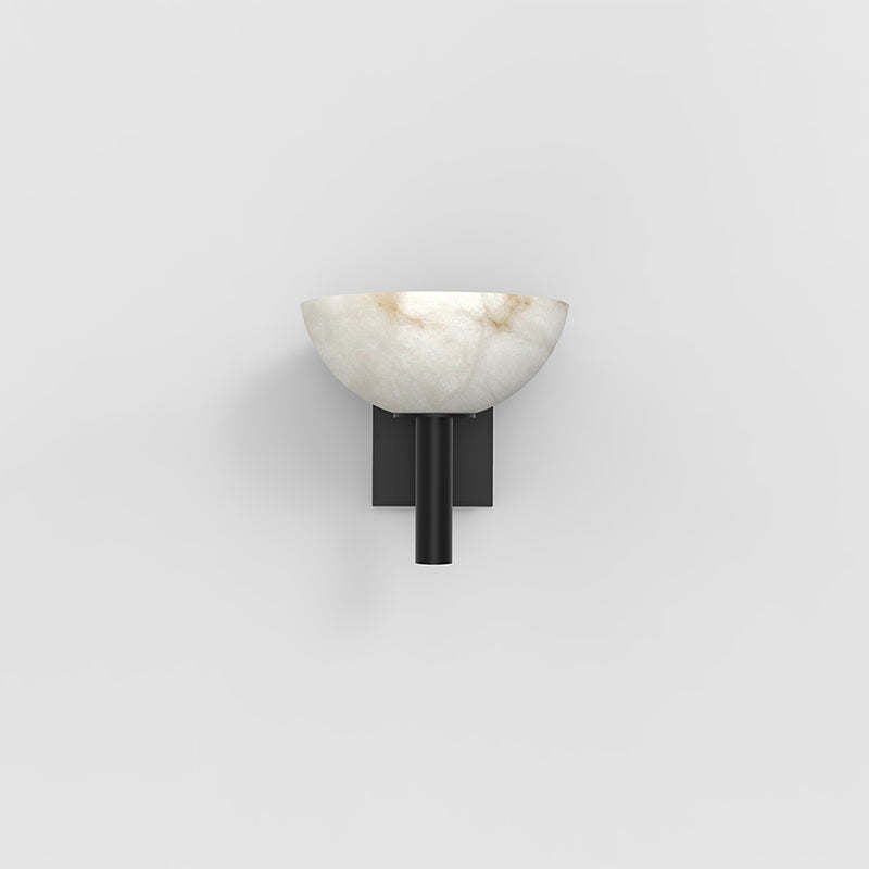 Alabaster Bedside Wall Sconce-Briglighting