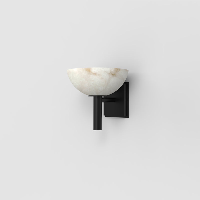 Alabaster Bedside Wall Sconce-Briglighting
