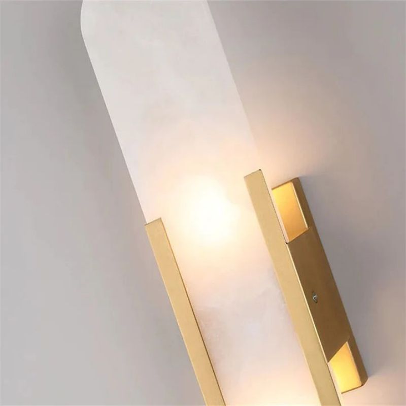 Alabaster Linear Sconce-Wall Sconce-Briglighting