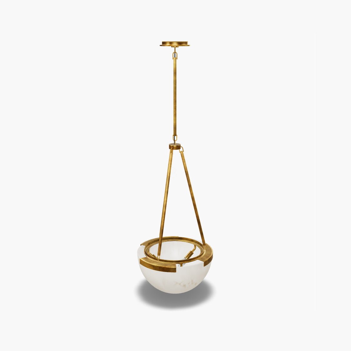 Premium Istar Alabaster Chandelier-Chandelier-Briglighting