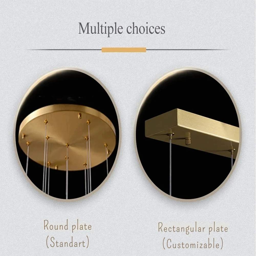 Eve Modern Crystal Chandelier for Staircase-Briglighting