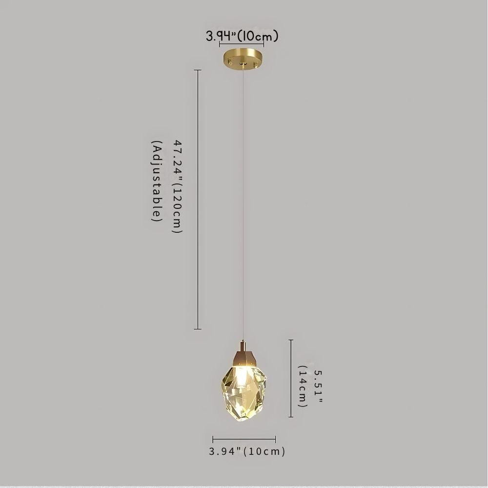 Eve Modern Crystal Chandelier for Staircase-Briglighting