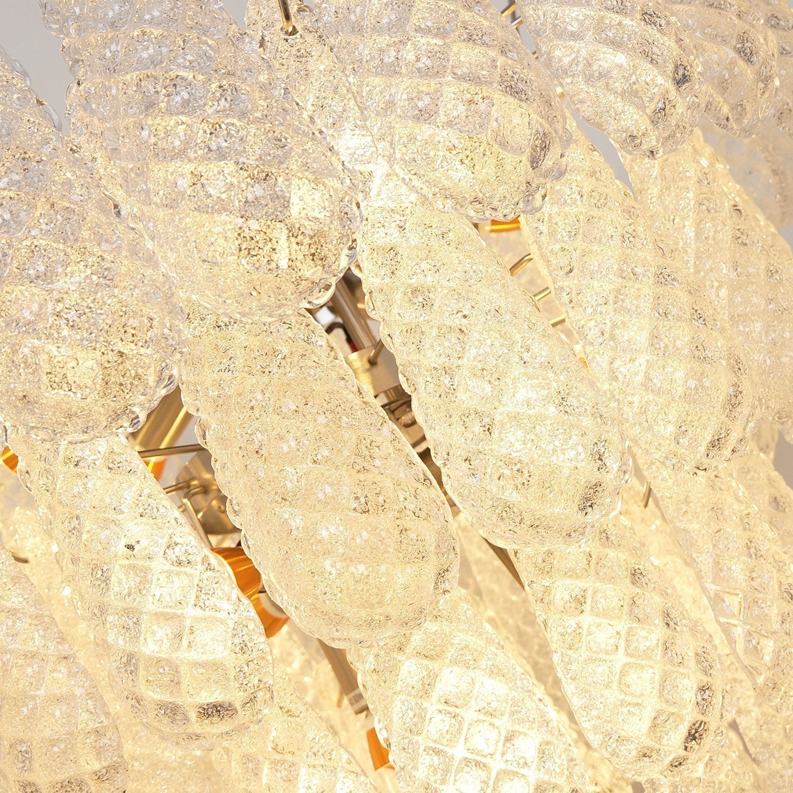 Exquisite Murano Glass Dewdrop Chandelier-Chandelier-Briglighting