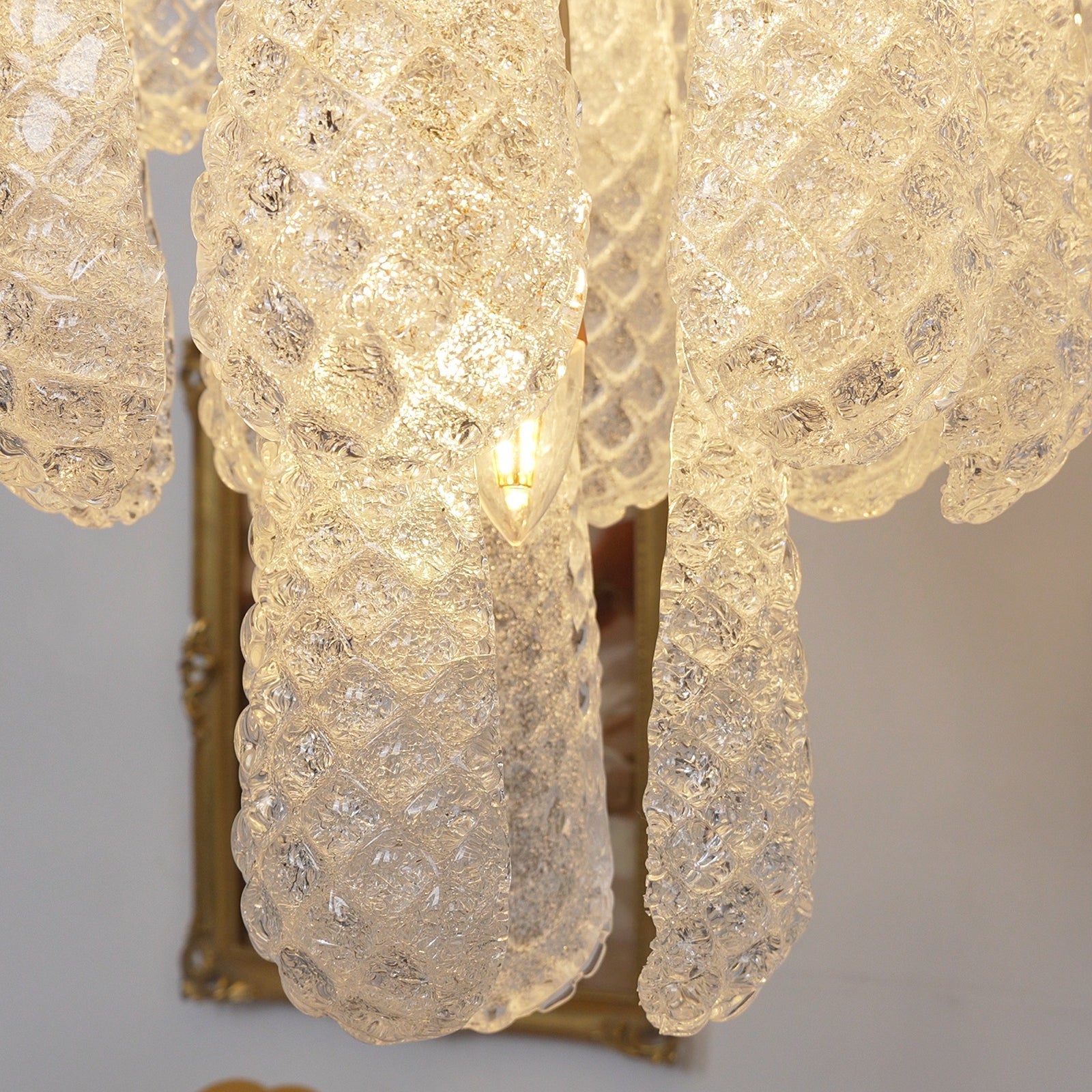 Exquisite Murano Glass Dewdrop Chandelier-Chandelier-Briglighting
