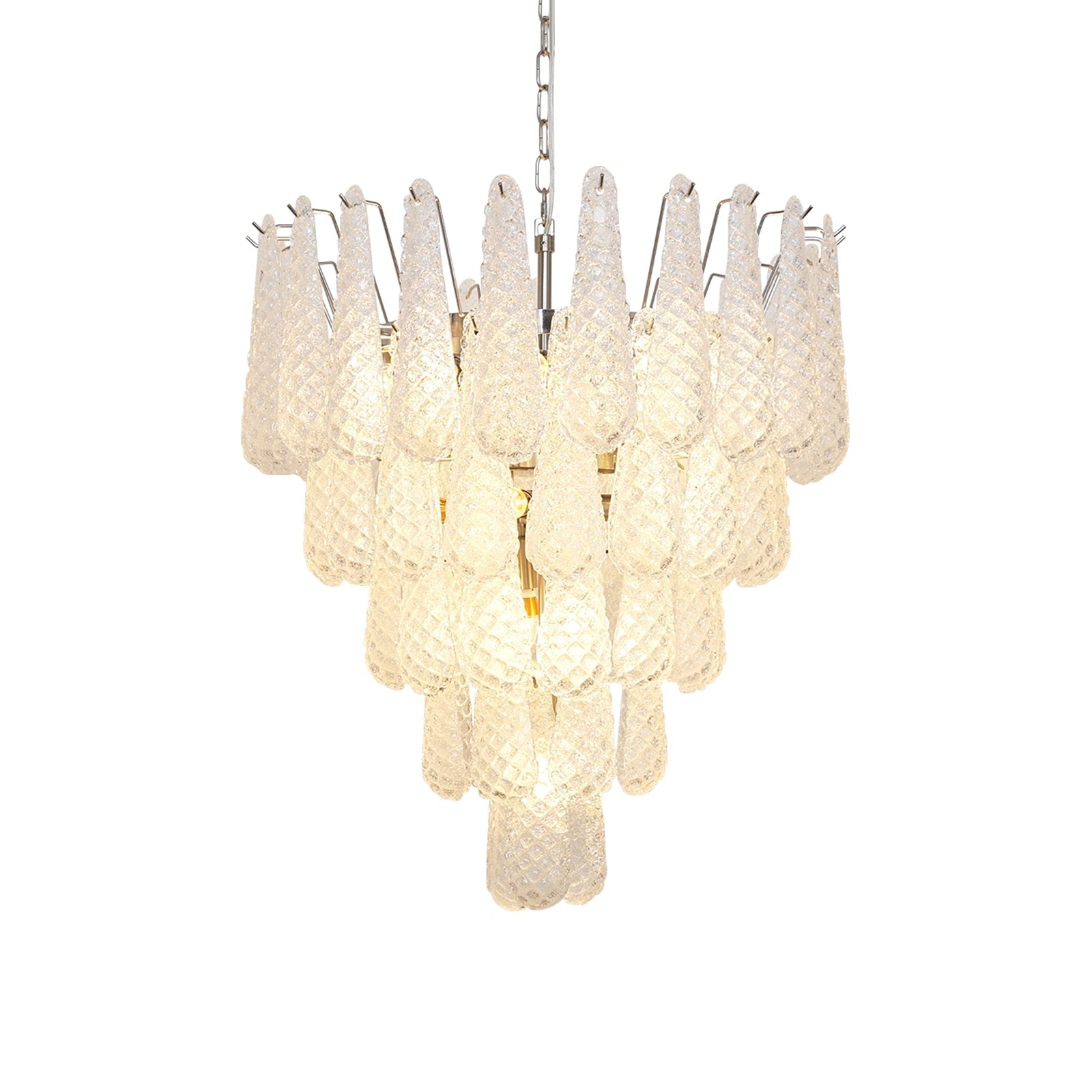 Exquisite Murano Glass Dewdrop Chandelier-Chandelier-Briglighting