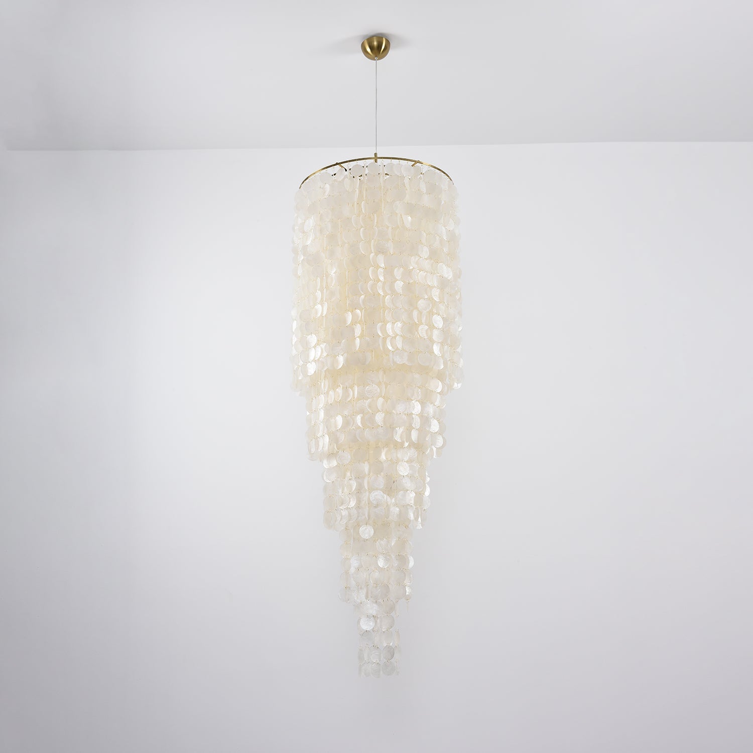 Modern Nerida Shell Chandelier-Chandelier-Briglighting