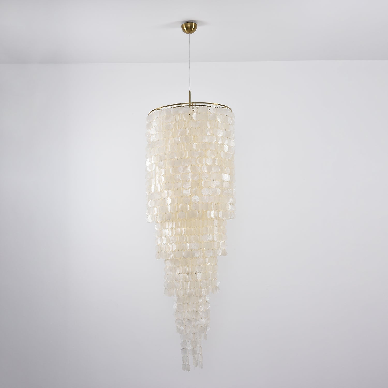 Modern Nerida Shell Chandelier-Chandelier-Briglighting