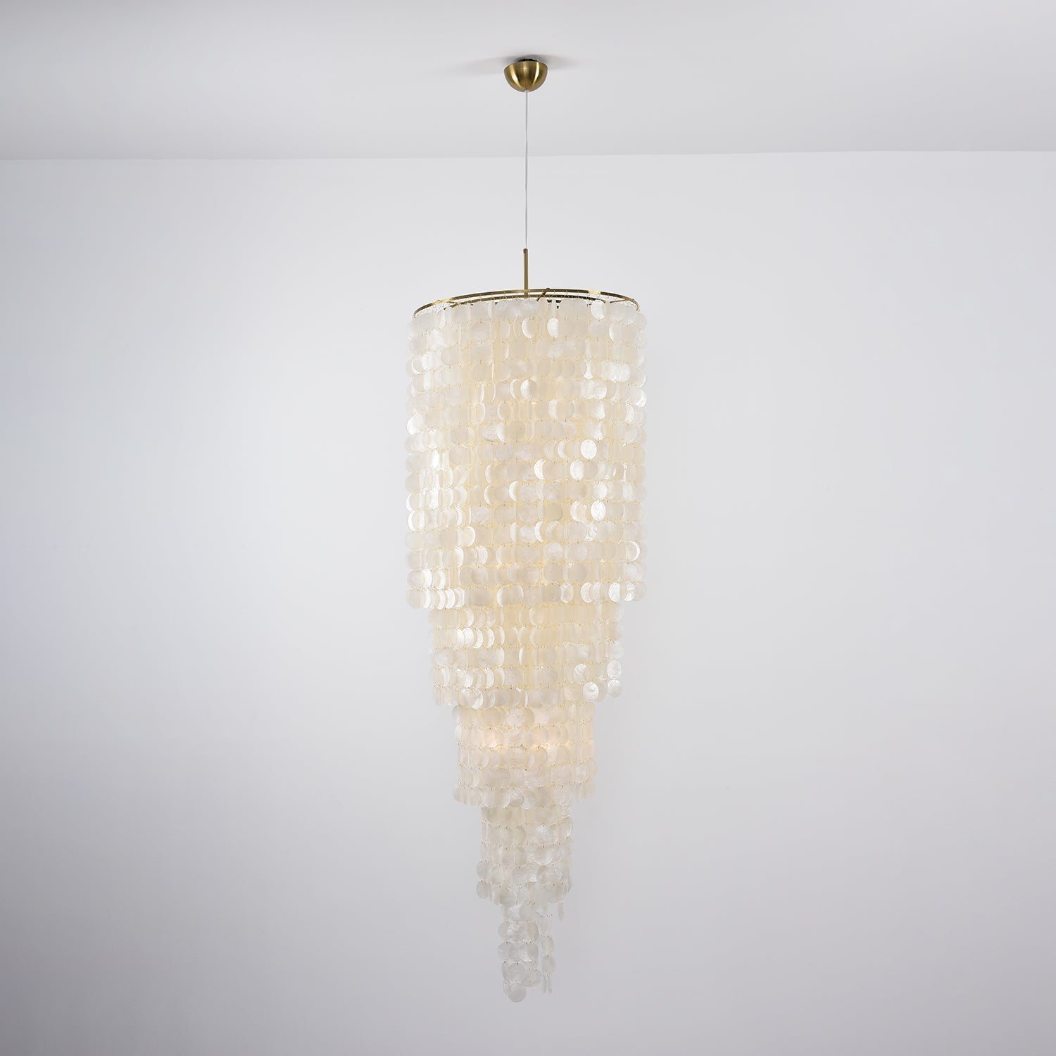 Modern Nerida Shell Chandelier-Chandelier-Briglighting