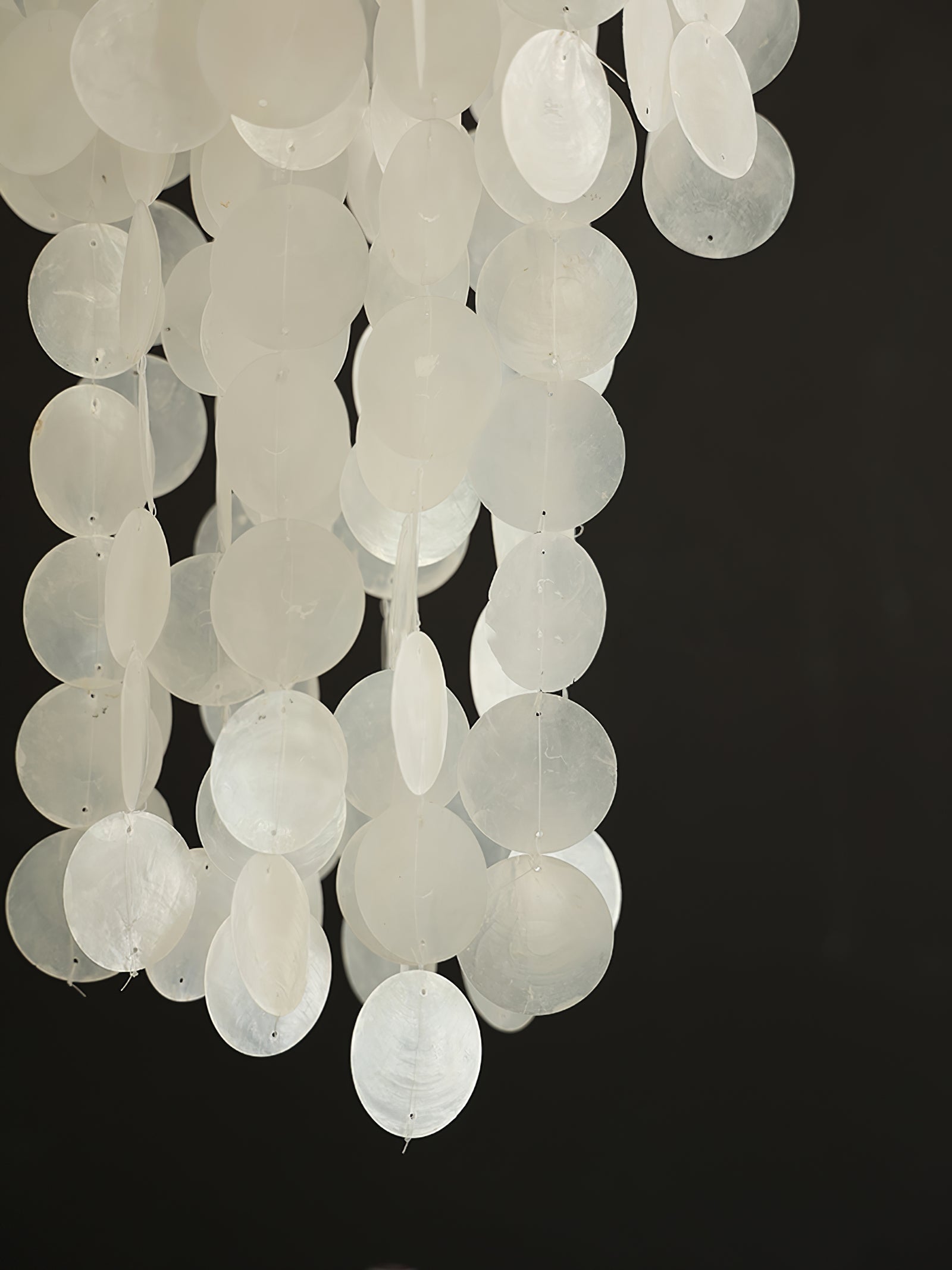 Modern Nerida Shell Chandelier-Chandelier-Briglighting