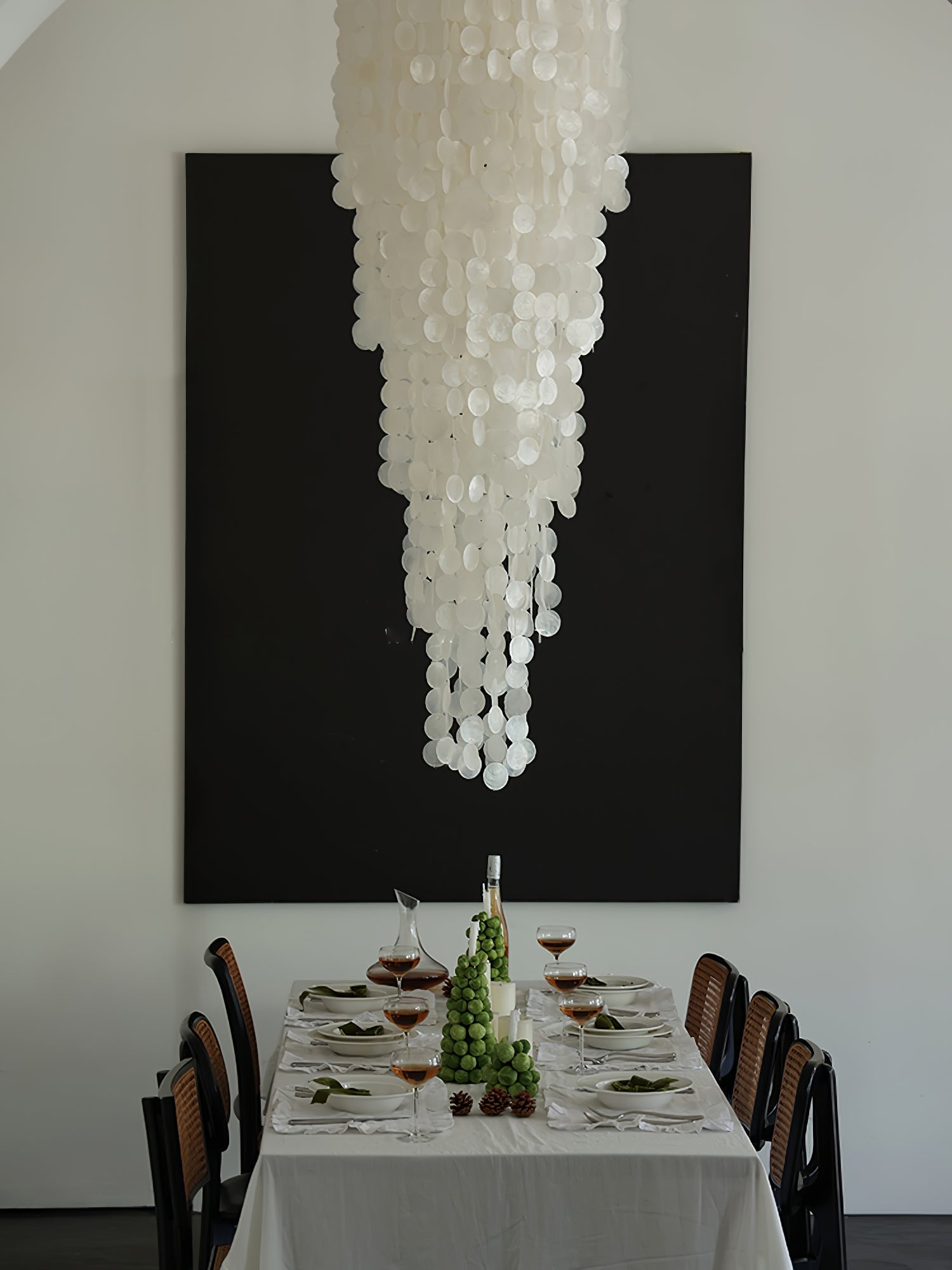 Modern Nerida Shell Chandelier-Chandelier-Briglighting