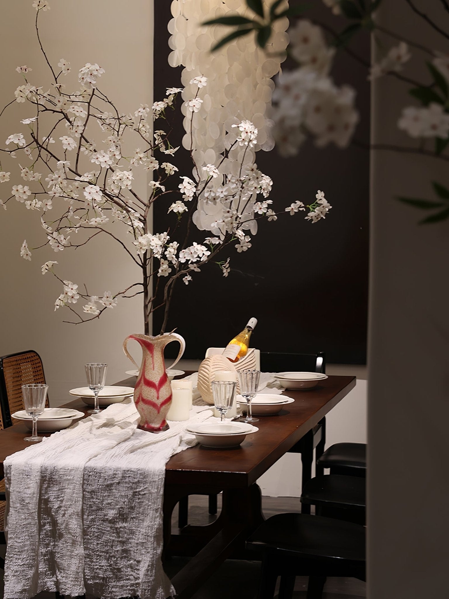 Modern Nerida Shell Chandelier-Chandelier-Briglighting