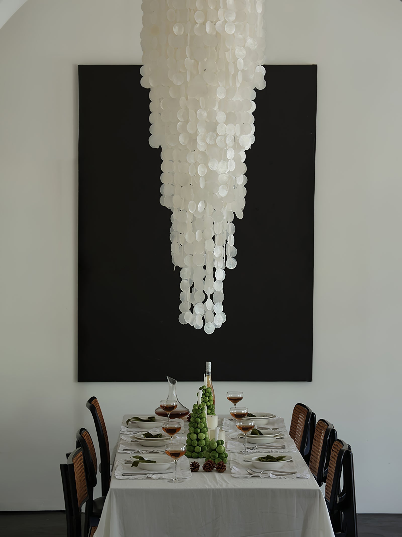 Modern Nerida Shell Chandelier-Chandelier-Briglighting