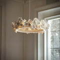 Luxury Blooming Flower Ring Chandelier