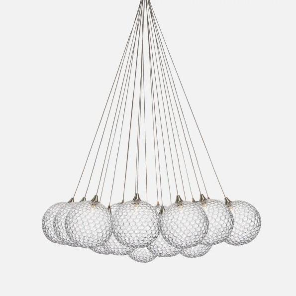 Planet Cluster Chandelier-Chandelier-Briglighting