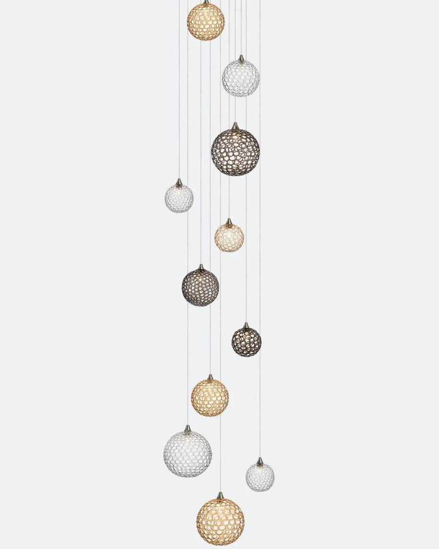 Planet Round Chandelier-Chandelier-Briglighting