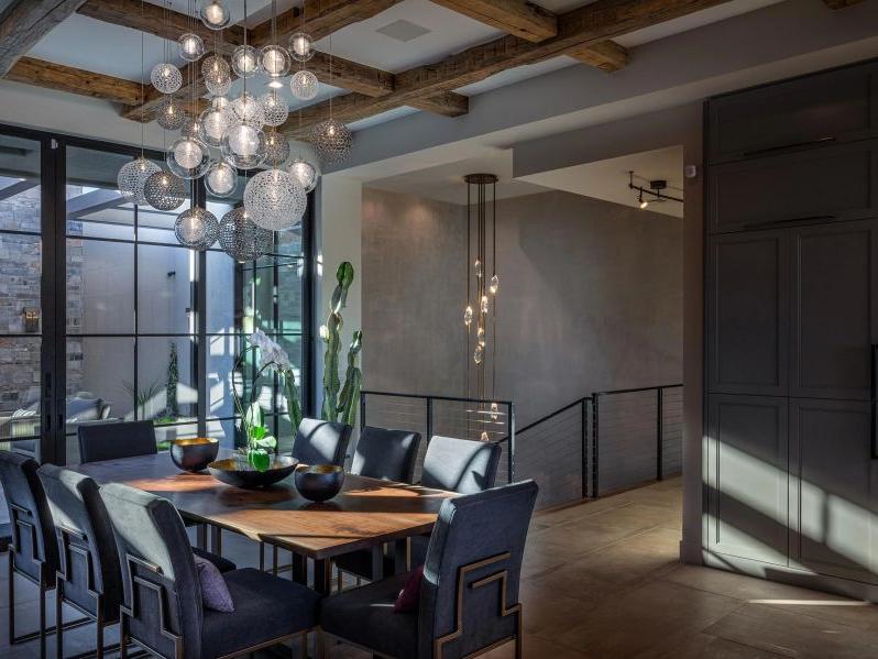 Planet Round Chandelier-Chandelier-Briglighting