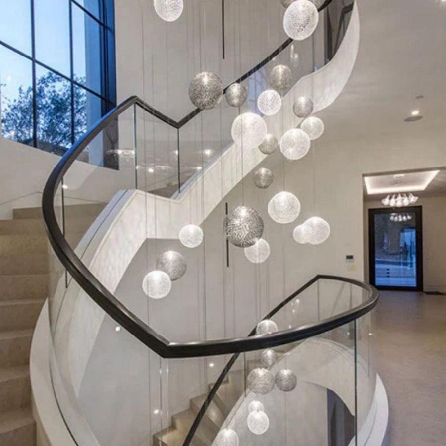 Planet Rectangle Chandelier-Chandelier-Briglighting