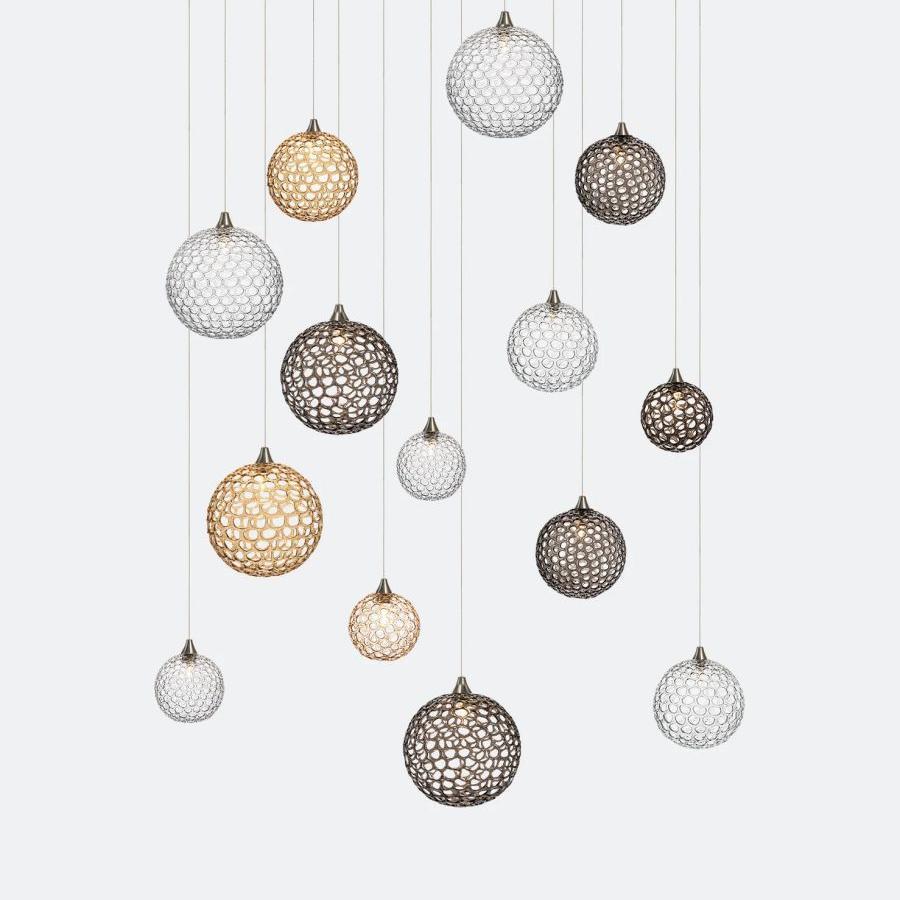Planet Rectangle Chandelier-Chandelier-Briglighting