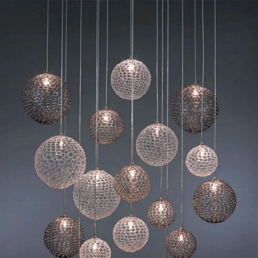 Planet Rectangle Chandelier-Chandelier-Briglighting